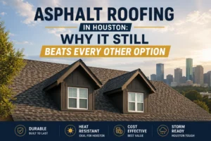 Asphalt Roofing in Houston: Why It Still Beats Every Other Option