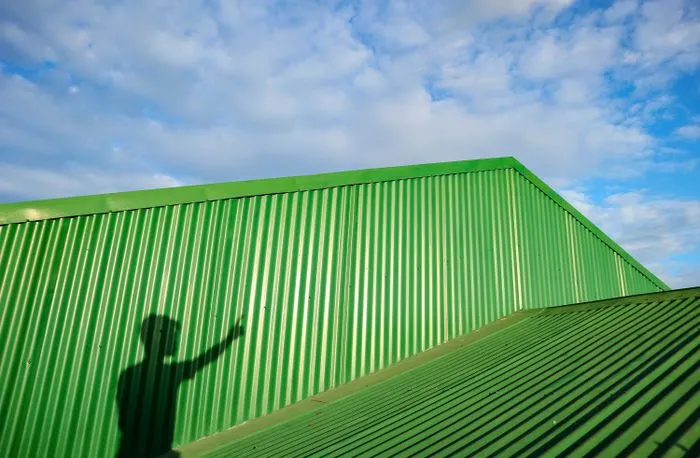 commercial roof in Houston after coating repair