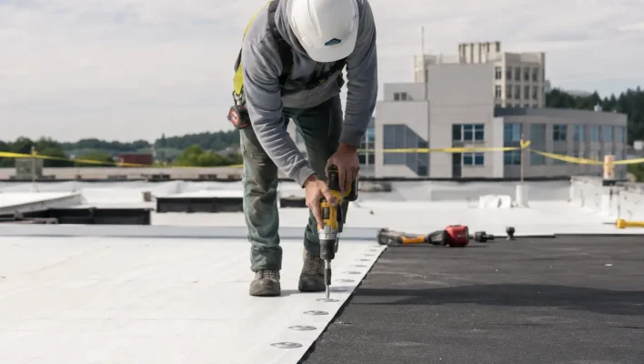 Commercial PVC Roofing with PVC Roofing Services